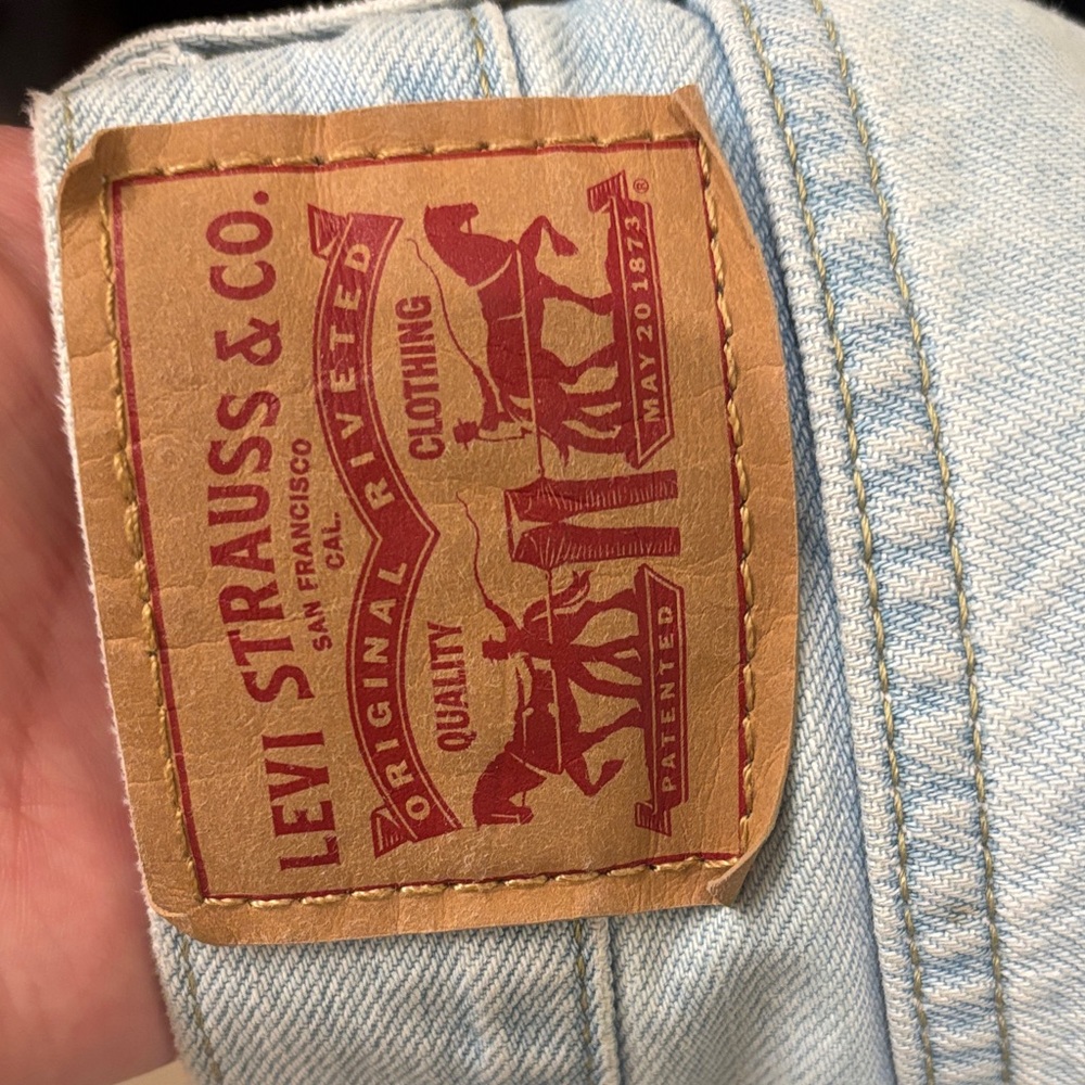Levi's Sky Blue Denim Jeans